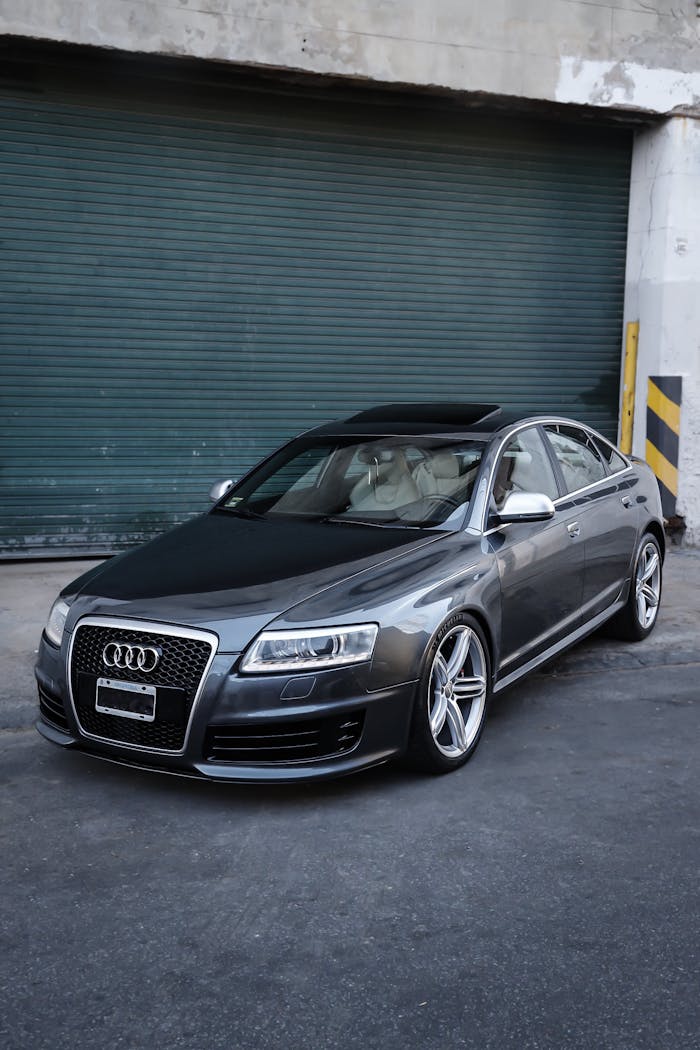 Black Audi Car